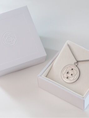 Harmoni Pendant  Chain Necklace Stainless Steel